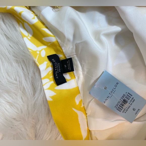 #475 Ann Taylor Floral Skirt size 6P NWT - Picture 6 of 9